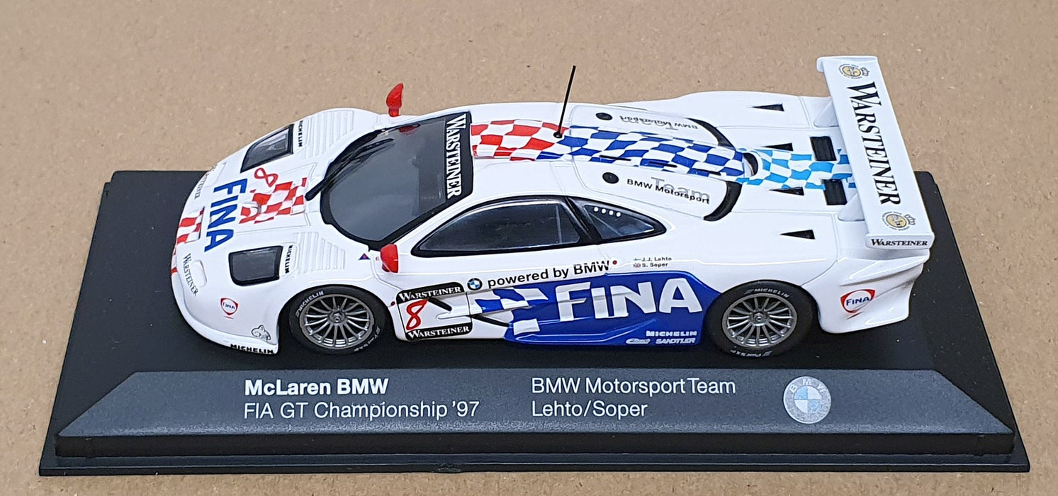 Minichamps 1/43 Scale 80 42 9 422 191 - McLaren BMW #8 FIA GT Championship 1997