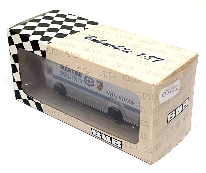 BUB 1/87 Scale 07152 - Mercedes Benz Porsche Martini Racing Transporter