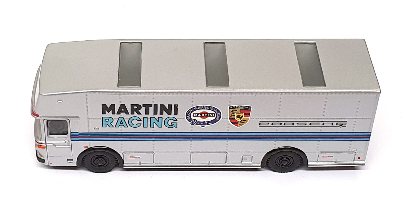 BUB 1/87 Scale 07152 - Mercedes Benz Porsche Martini Racing Transporter