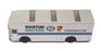 BUB 1/87 Scale 07152 - Mercedes Benz Porsche Martini Racing Transporter