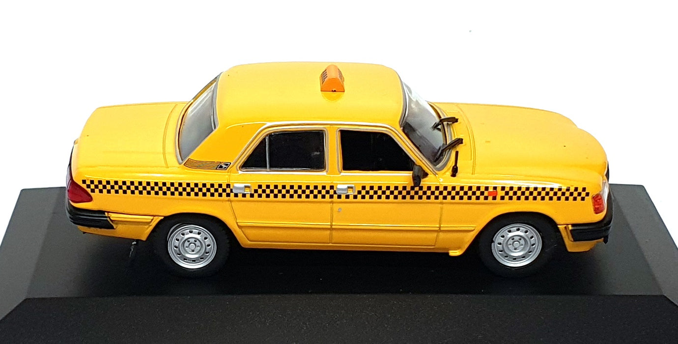 DeAgostini 1/43 Scale RT99Y - Russian GAZ Volga RA3-3110 Bonra Taxi - Yellow