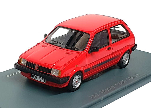 Neo Scale Models 1/43 Scale 43773 - MG Metro 1300 Mk1 - Red