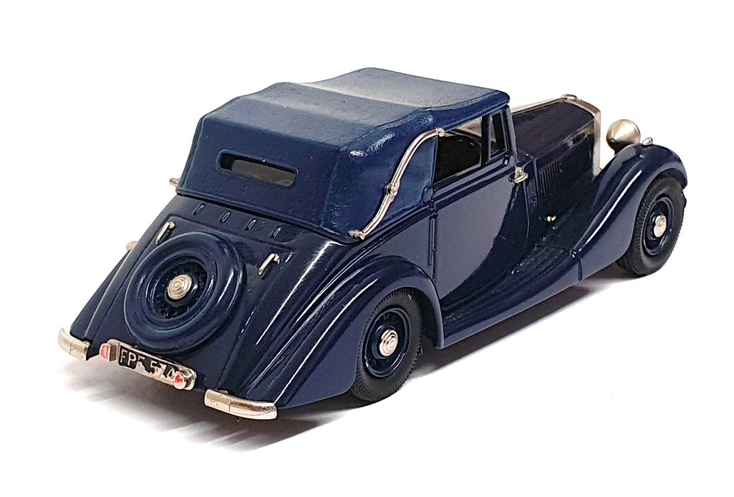 Lansdowne 1/43 Scale LDM47 - 1936 Railton Fairmile 3 Position DH/Coupe - Blue