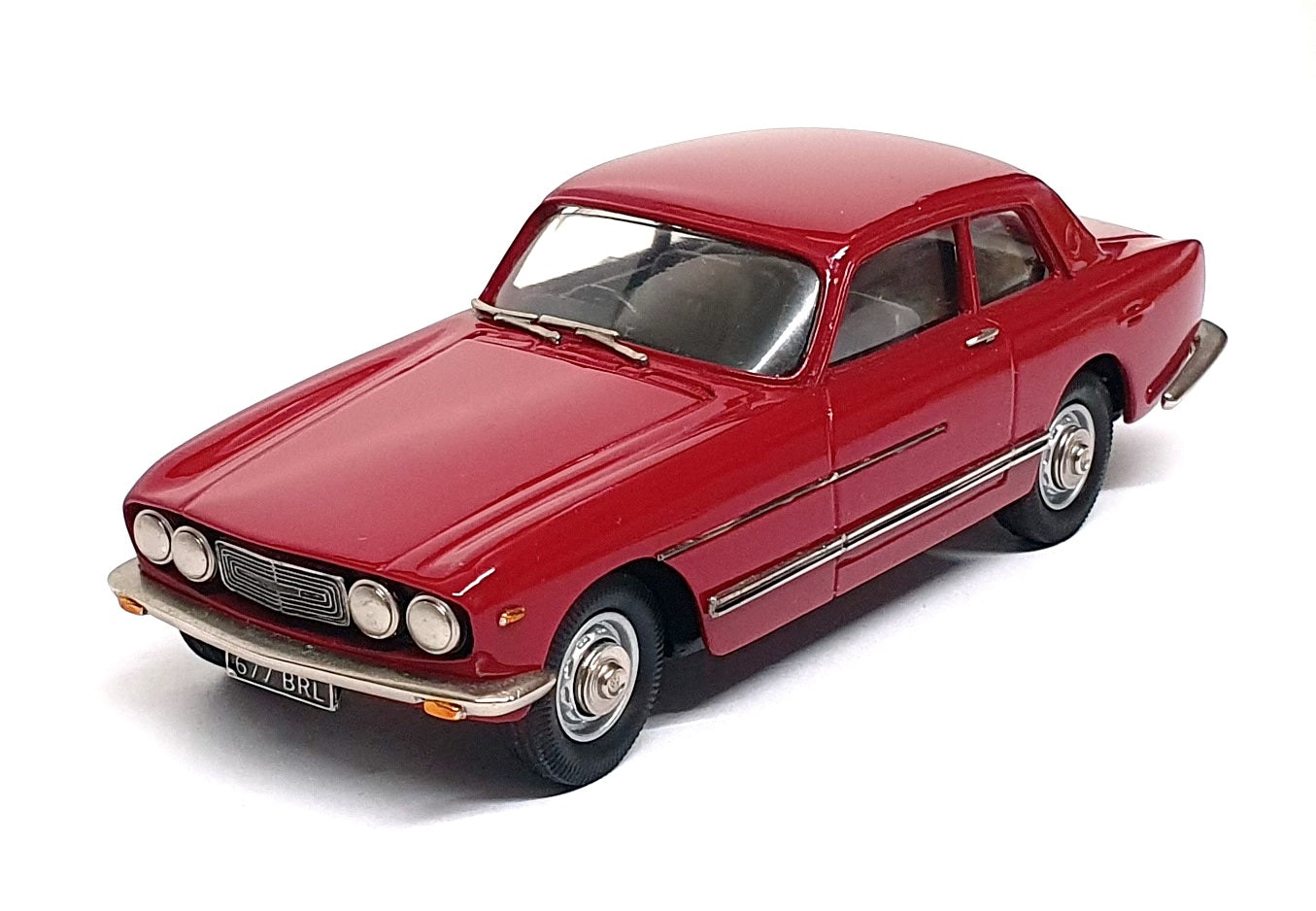 Lansdowne Models 1/43 Scale LDM85 - 1973 Bristol 411 Series III - Maroon