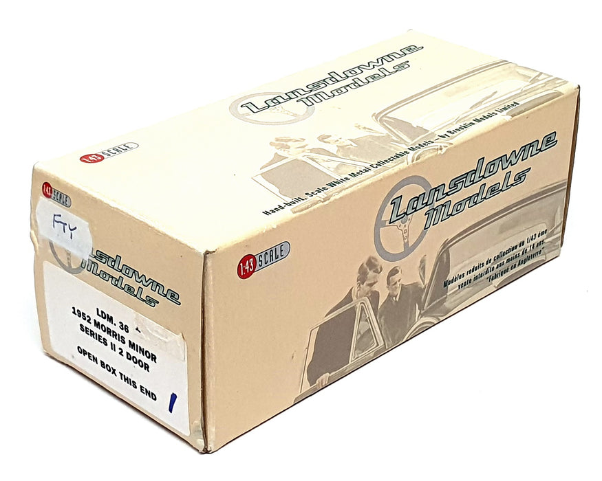 Lansdowne 1/43 Scale LDM36 - 1952 Morris Minor Series II - Grey