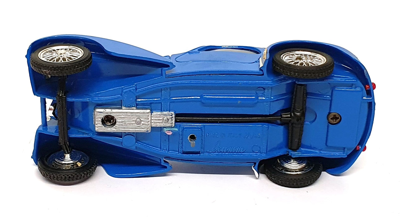 Brumm 1/43 Scale LIB022 - 1936 Bugatti 57S Coupe - Blue