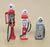 Avoncast ? 1/43 Scale LIB025 - 3x Petrol Gas Pumps Texaco Mobilgas Sky Chief