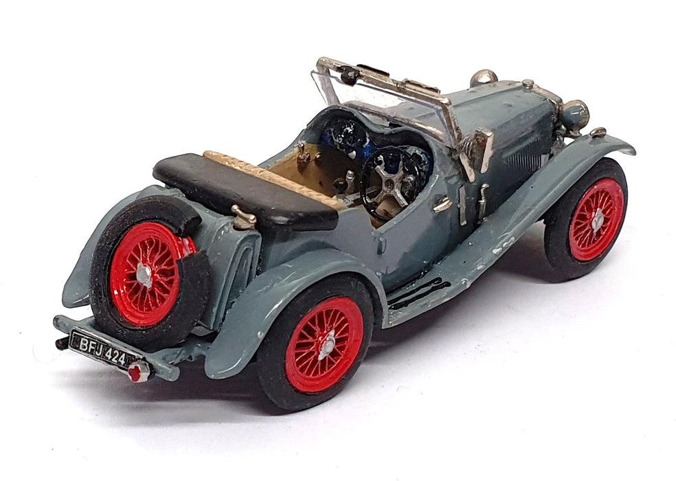 K&R Replicas 1/43 Scale Built Kit LIB022 - 1934-36 MG P-Type - Grey