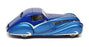 Luxcar 1/43 Scale LIB029 - Delahaye 135 Coupe Figoni & Falaschi - 2-Tone Blue