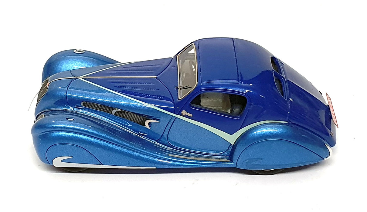 Luxcar 1/43 Scale LIB029 - Delahaye 135 Coupe Figoni & Falaschi - 2-Tone Blue