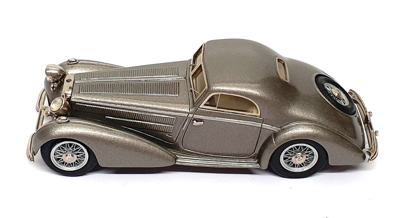 Tin Wizard 1/43 Scale LIB031 - 1937 Horch 853A Coupe Erdmann & Rossi - Grey