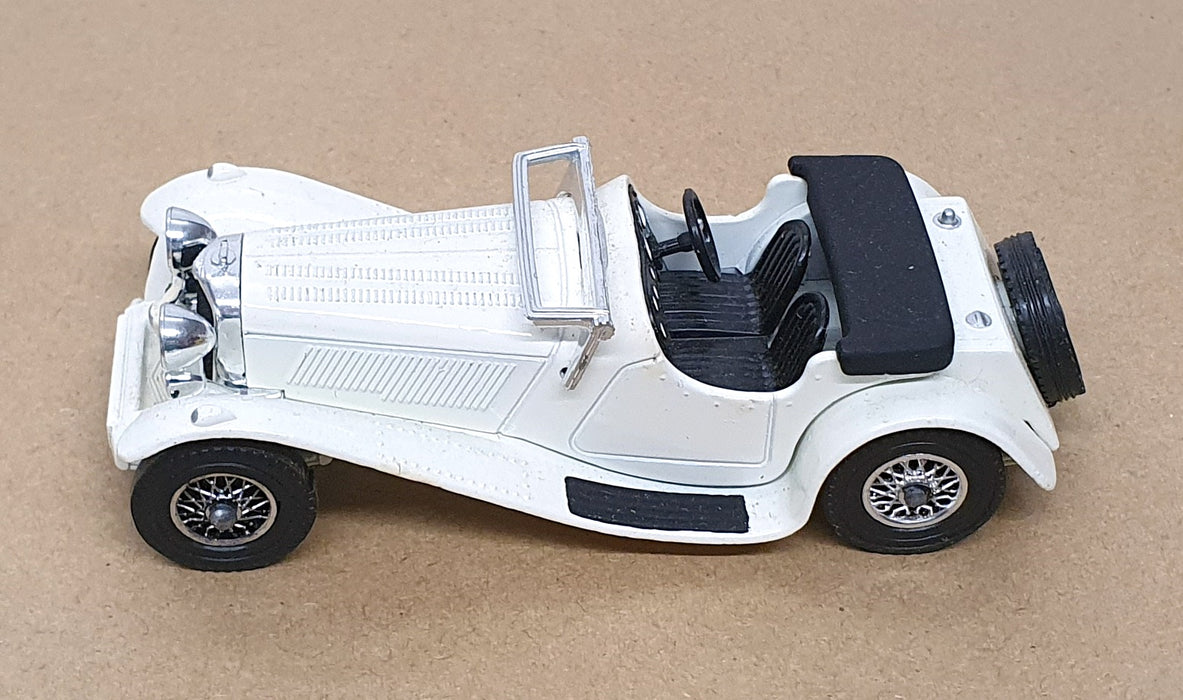 Matchbox Appx 10cm Long Diecast LIB033 - 1936 Jaguar SS 100 - White