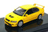 Autoart 1/43 Scale 57161 - Mitsubishi Lancer Evo VII Street Car - Yellow