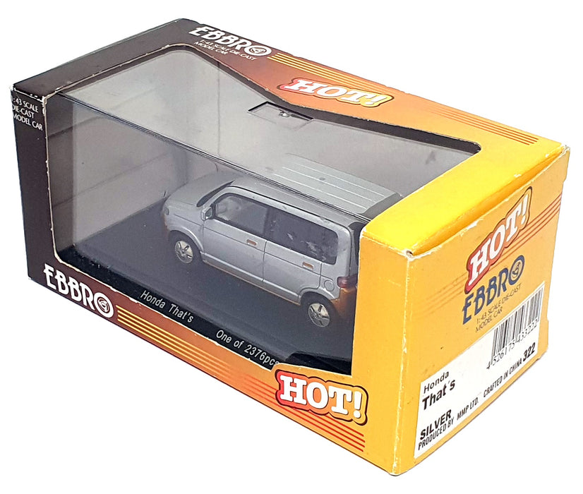 Ebbro 1/43 Scale Diecast 322 - Honda That's - Silver
