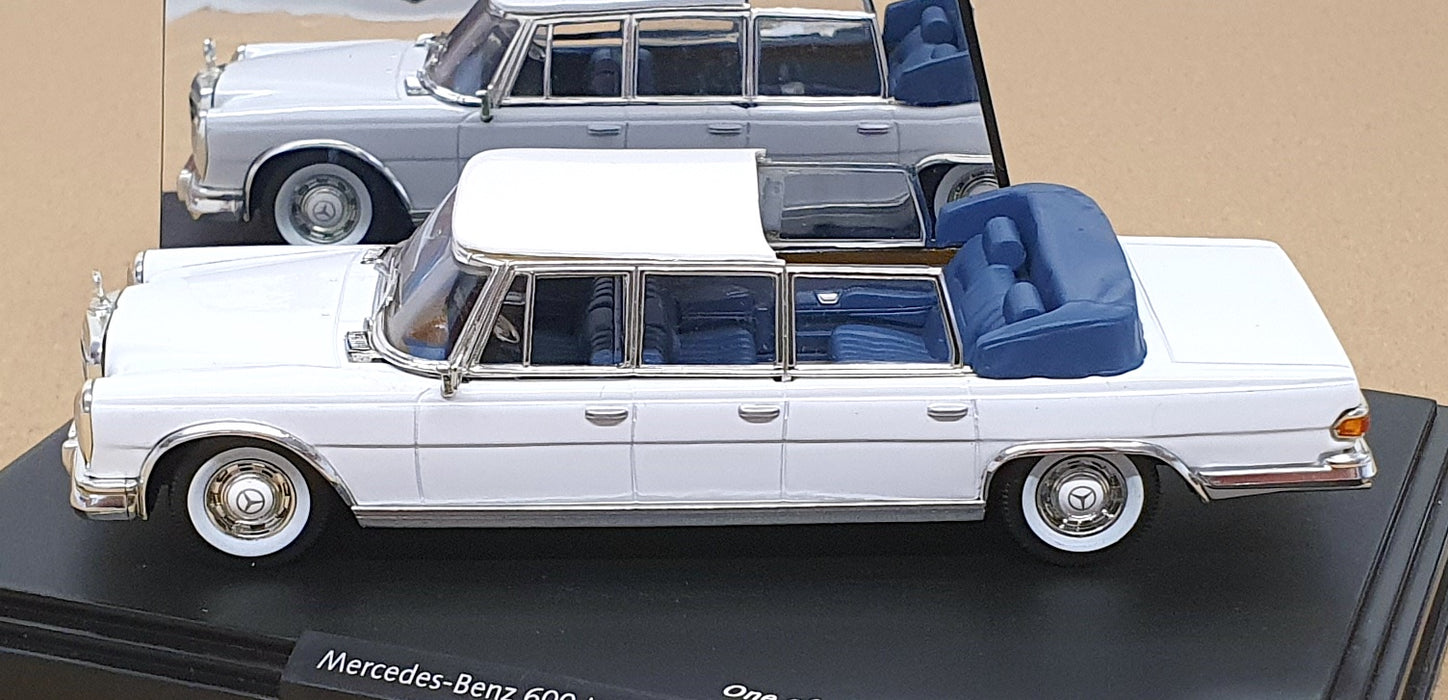 Vitesse 1/43 Scale Diecast 28610 - Mercedes Benz 600 Laundaulet - White