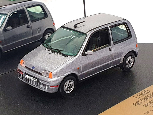 Vitesse 1/43 Scale Diecast L192D - 1996 Fiat Cinquecento - Met. Grey