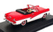 Detail Cars 1/43 Scale ART384 - 1957 Ford Taunus 17m Cabrio - Red/White