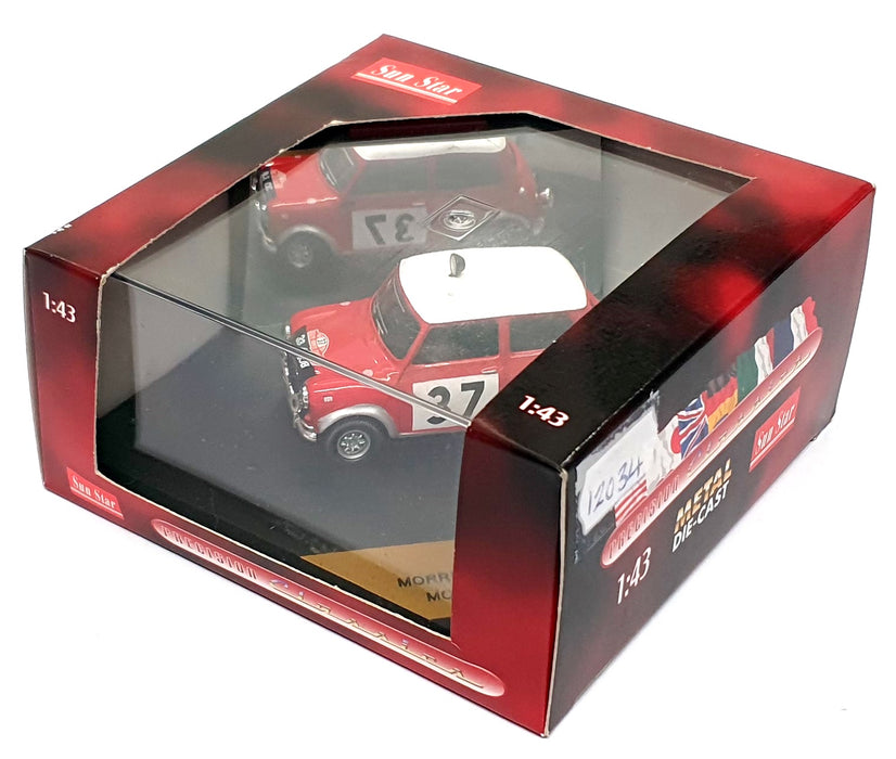 Sun Star 1/43 Scale 12034 - Morris Mini Cooper S 1st #37 Monte Carlo 1964