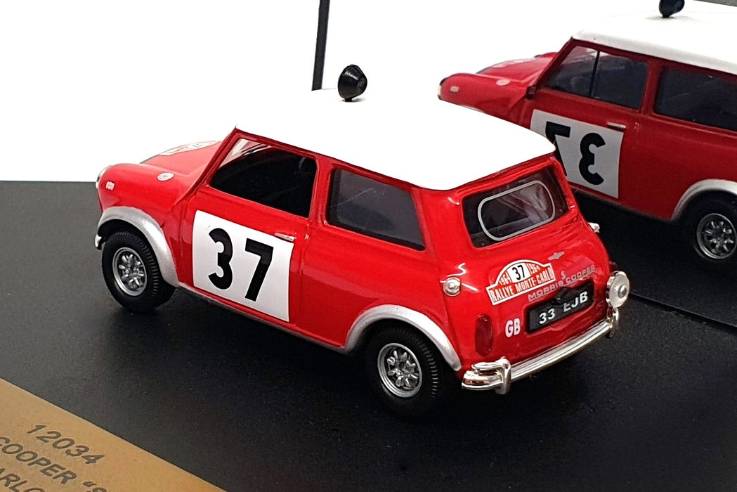 Sun Star 1/43 Scale 12034 - Morris Mini Cooper S 1st #37 Monte Carlo 1964
