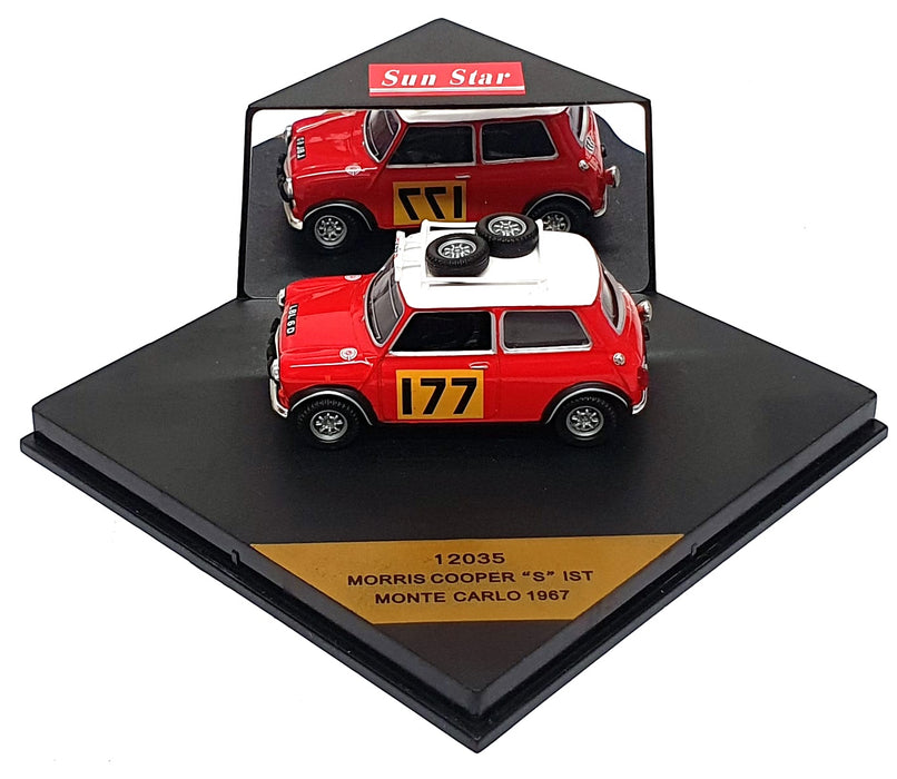 Sun Star 1/43 Scale 12035 - Morris Mini Cooper S 1st #177 Monte Carlo 1967