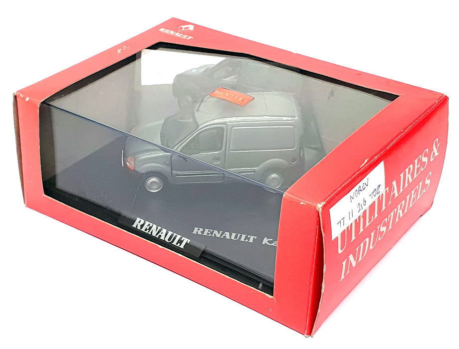 Norev 1/43 Scale Diecast 77 11 216 702 - Renault Kangoo Van - Grey