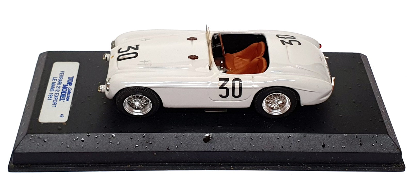 Top Model 1/43 Scale TMC042 - Ferrari 212 Export #30 24h Le Mans 1951 - Grey