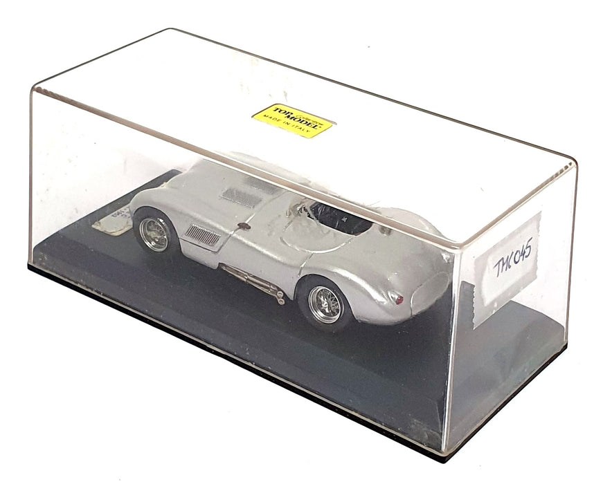 Top Model 1/43 Scale TMC045 - 1953 Jaguar C-Type Nino Farina - Silver