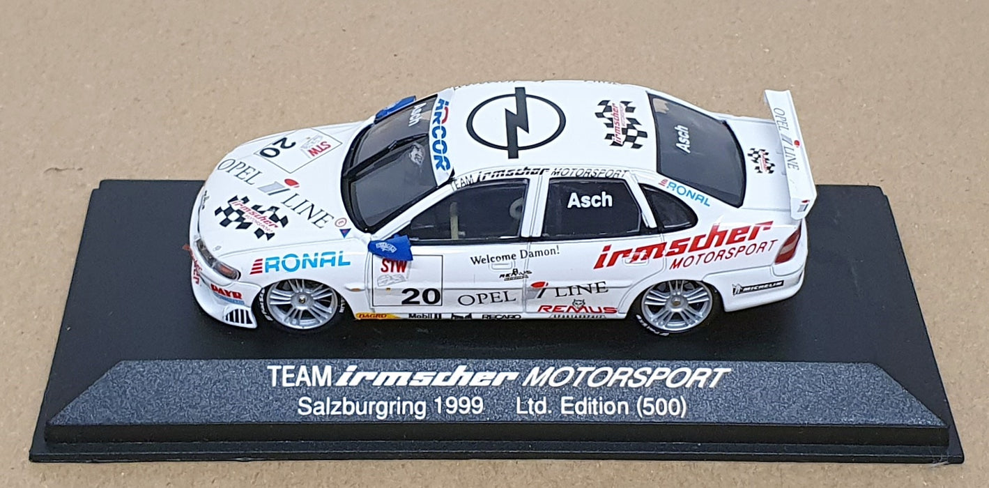 Minichamps 1/43 Scale 31828 - Opel Vectra Team Irmscher #20 Salzburgring 1999