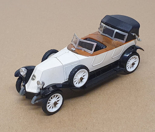 Rio Models 1/43 Scale No. 52 - 1923 Renault 40cv Torpedo - White/Black