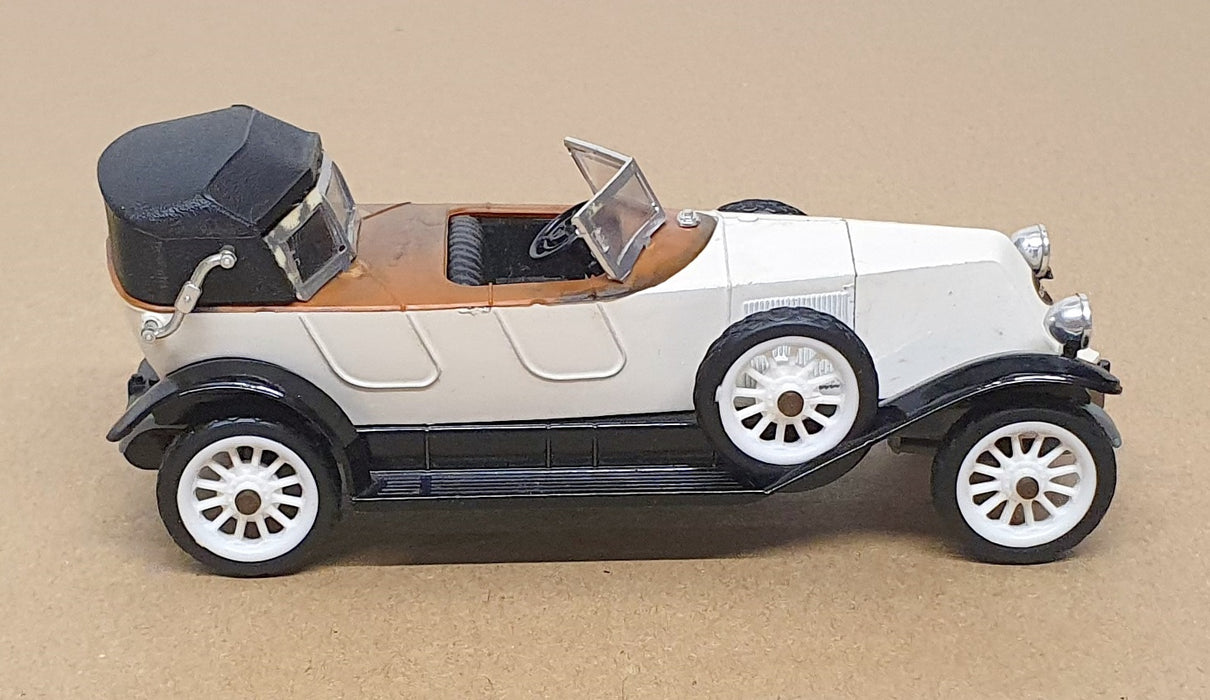 Rio Models 1/43 Scale No. 52 - 1923 Renault 40cv Torpedo - White/Black