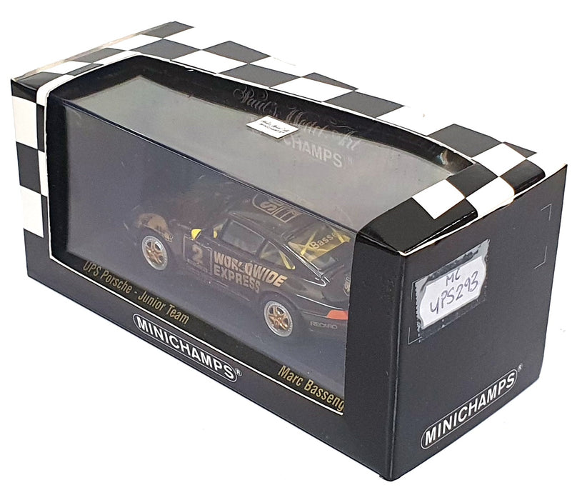 Minichamps 1/43 Scale UPS293 - UPS Porsche Junior Team #2 Marc Basseng