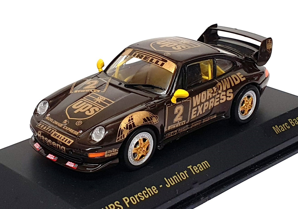 Minichamps 1/43 Scale UPS293 - UPS Porsche Junior Team #2 Marc Basseng