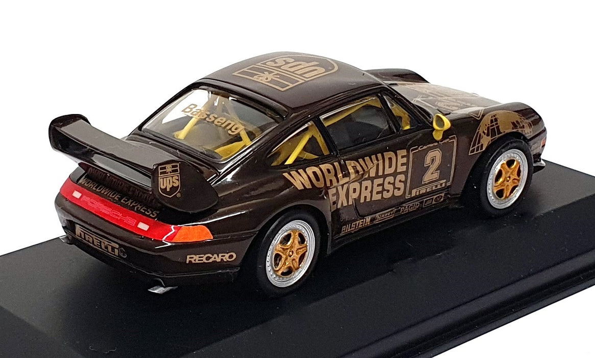 Minichamps 1/43 Scale UPS293 - UPS Porsche Junior Team #2 Marc Basseng