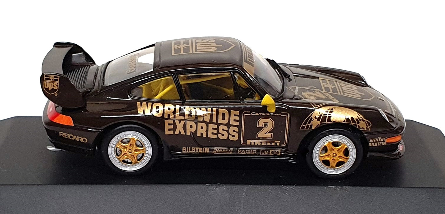 Minichamps 1/43 Scale UPS293 - UPS Porsche Junior Team #2 Marc Basseng