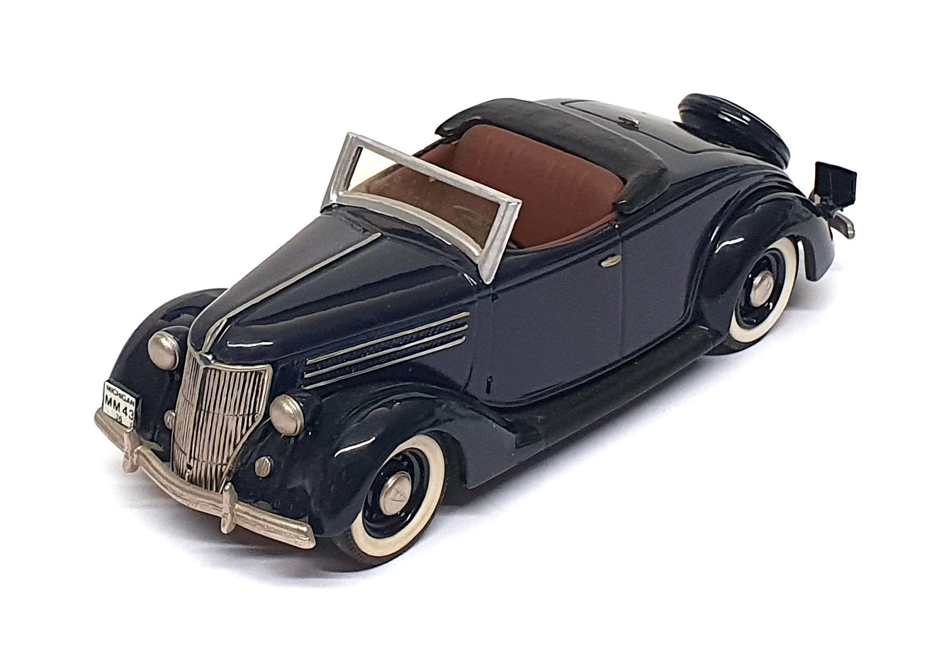 Minimarque 43 1/43 Scale FV836 - 1936 Ford V8 Convertible - Dk. Blue