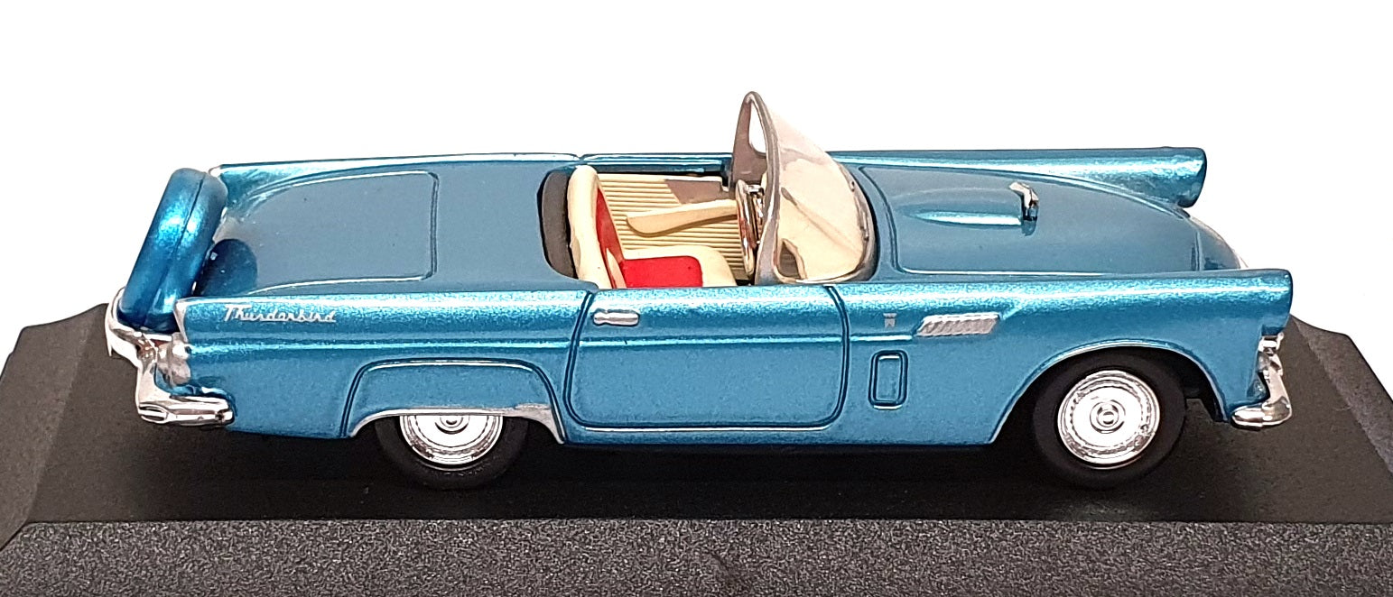 New Ray 1/43 Scale Diecast 48616 - 1956 Ford Thunderbird - Met. Blue