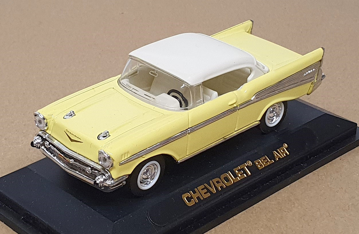 Road Legends 1/43 Scale Diecast 94243 - Chevrolet Bel Air - Yellow