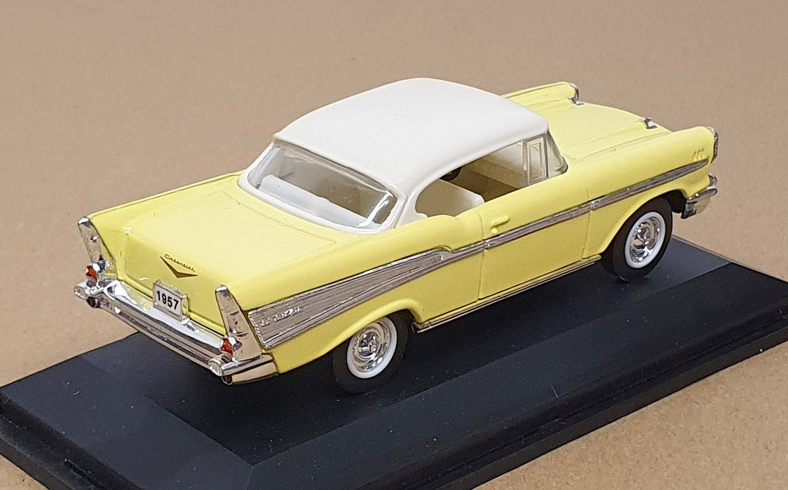 Road Legends 1/43 Scale Diecast 94243 - Chevrolet Bel Air - Yellow