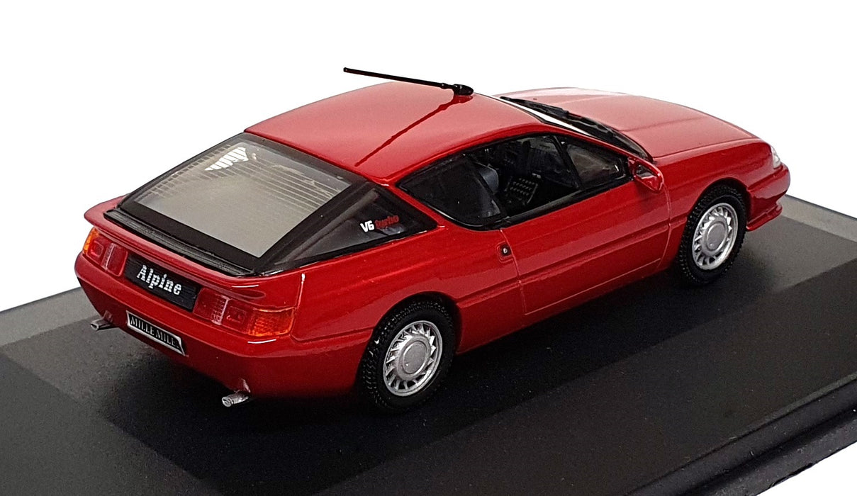 Universal Hobbies 1/43 Scale 1681 - Renault Alpine V6 Turbo Mille Milles - Red