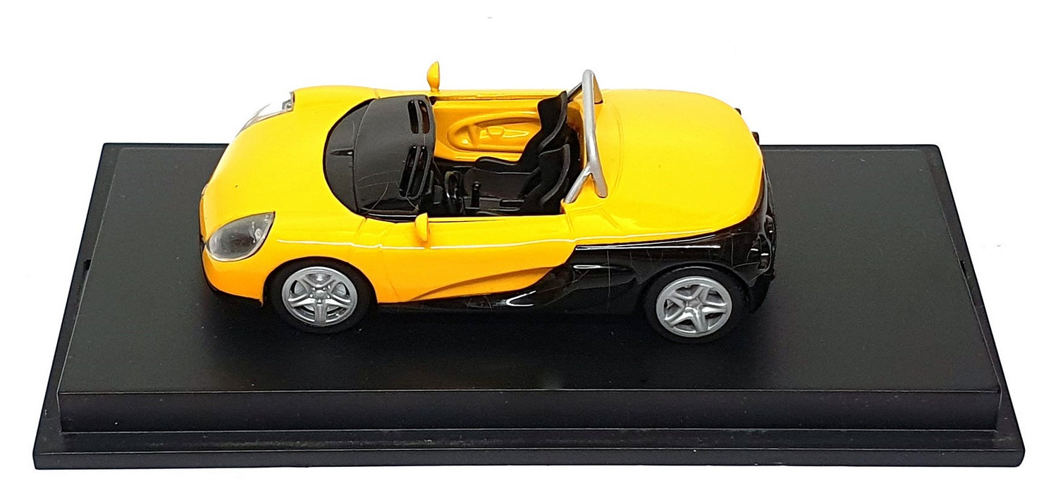 Del Prado 1/43 Scale 1997YB - 1997 Renault Spyder - Yellow/Black