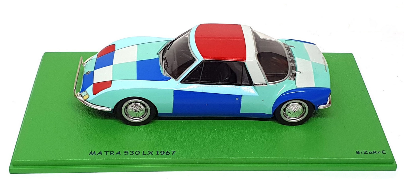 Bizarre 1/43 Scale Resin BZ202 - 1967 Matra 530 LX Art Car - Multi Colour