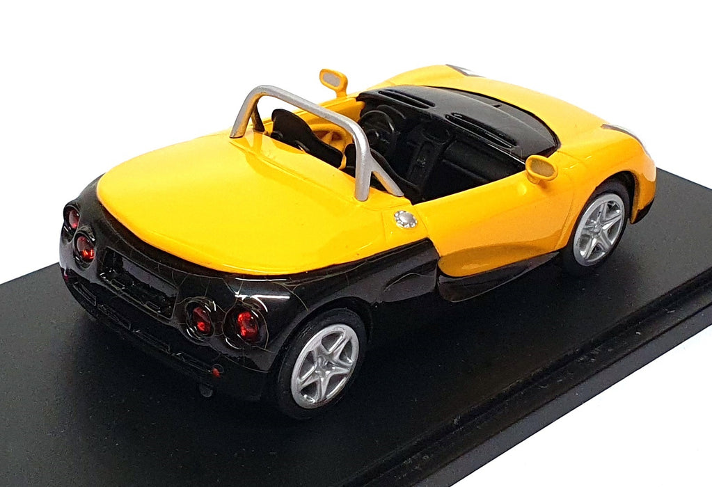 Del Prado 1/43 Scale 1997YB - 1997 Renault Spyder - Yellow/Black