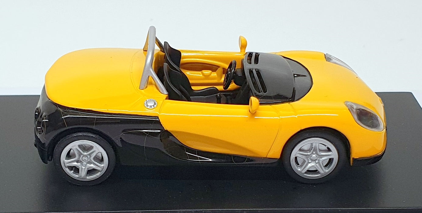 Del Prado 1/43 Scale 1997YB - 1997 Renault Spyder - Yellow/Black