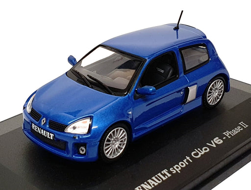 Universal Hobbies 1/43 Scale 1838 - Renault Sport Clio V6 Phase II - Met. Blue
