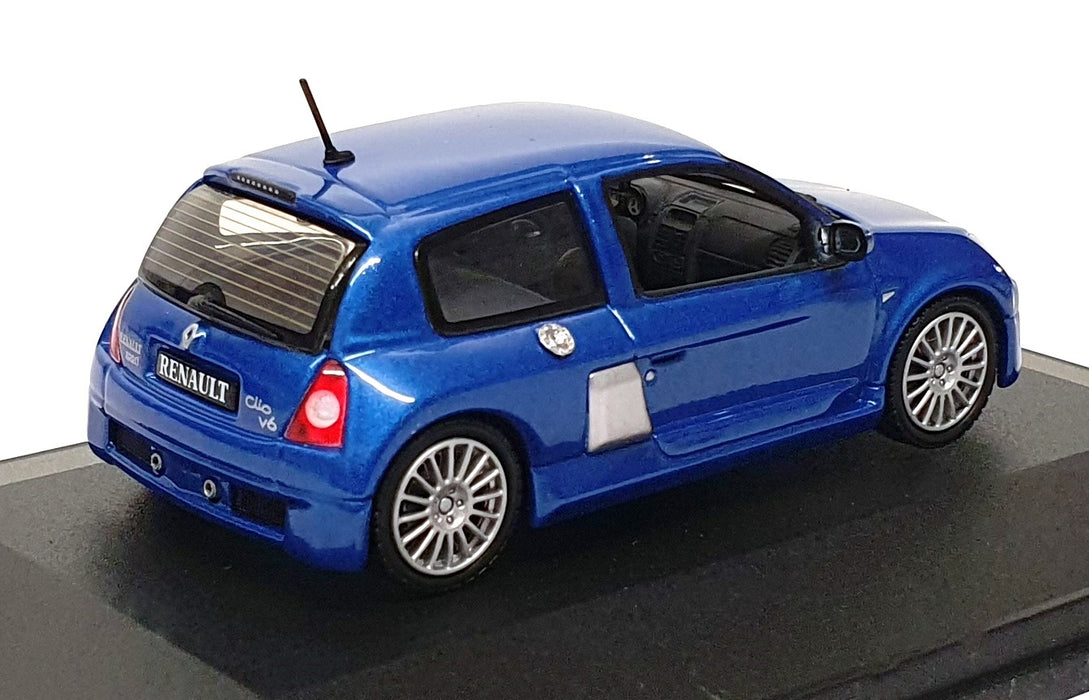 Universal Hobbies 1/43 Scale 1838 - Renault Sport Clio V6 Phase II - Met. Blue