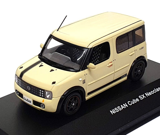 J Collection 1/43 Scale JC131 - 2006 Nissan Cube SX Neoclassical Beans - Beige