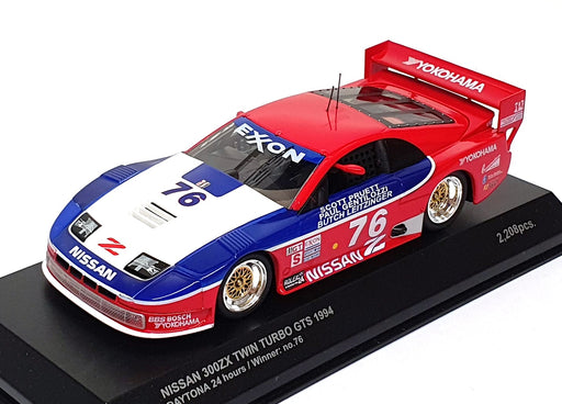 Kyosho 1/43 Scale 03217F - Nissan 300ZX Twin Turbo GTS 1st #76 Daytona 24h 1994