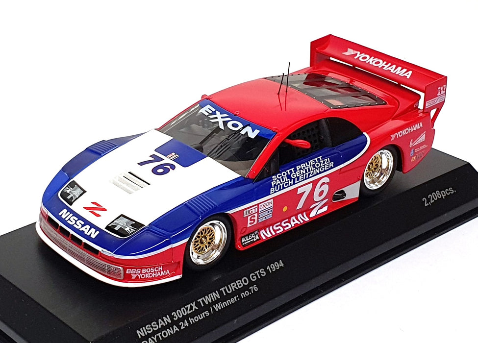 Kyosho 1/43 Scale 03217F - Nissan 300ZX Twin Turbo GTS 1st #76 Daytona 24h 1994