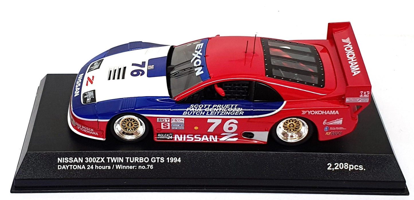 Kyosho 1/43 Scale 03217F - Nissan 300ZX Twin Turbo GTS 1st #76 Daytona 24h 1994