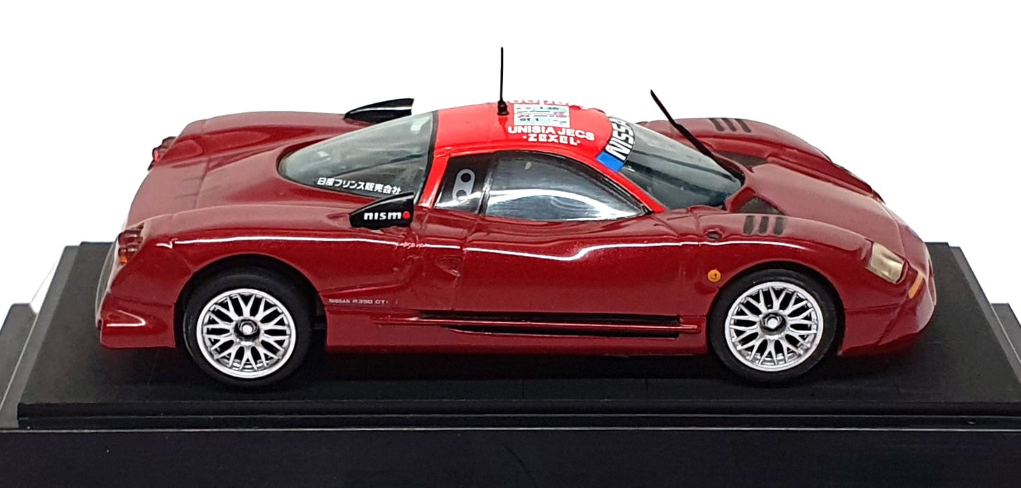 Tamiya 1/43 Scale Diecast 123503 - Nissan R390 GT1 Clarion - Deep Red